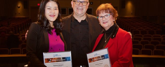 Stephanie Nakagawa (soprano), Sean Bickerton, Nancy Hermiston (Director of UBC Opera Program)